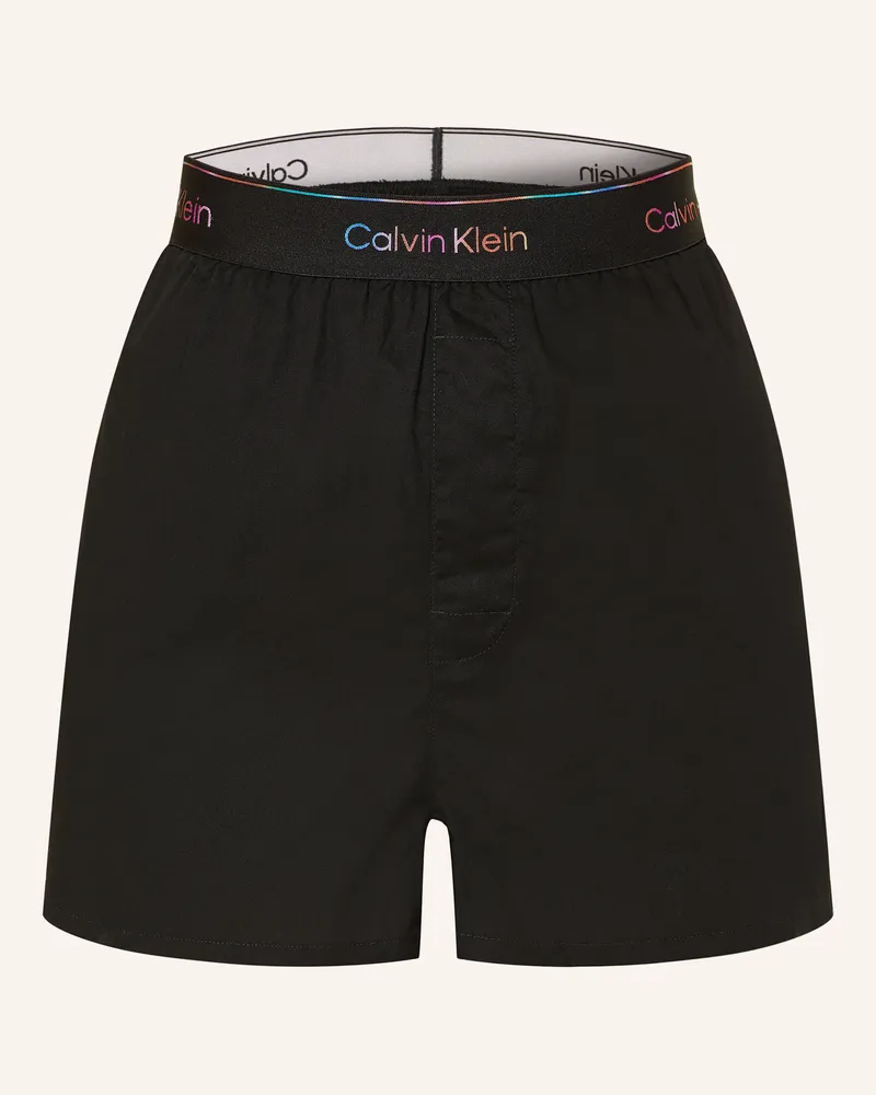 Calvin Klein Schlafshorts 100% COTTON Schwarz