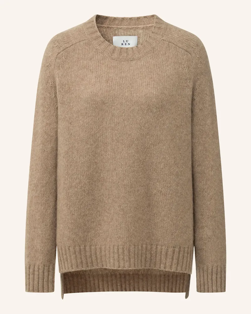 LU REN Pullover Aus Kaschmir Und Seide Aundy braun Camel