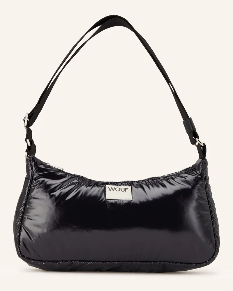 WOUF Schultertasche NUIT Schwarz