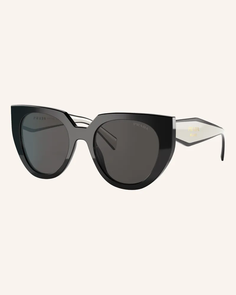 Prada Sonnenbrille Pr 14wsf schwarz Schwarz