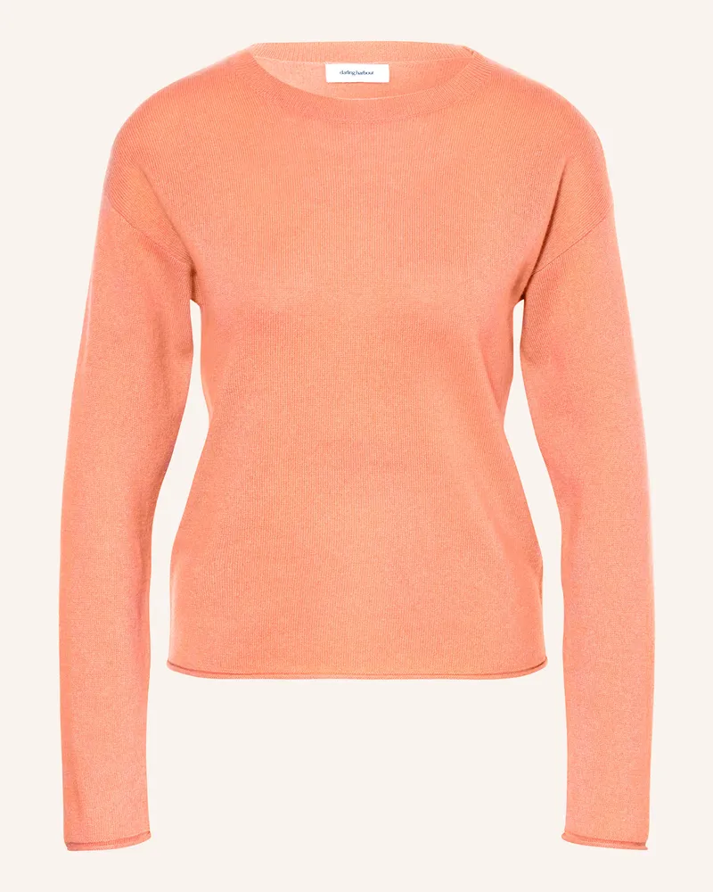 Darling Harbour Cashmere-Pullover Hellorange