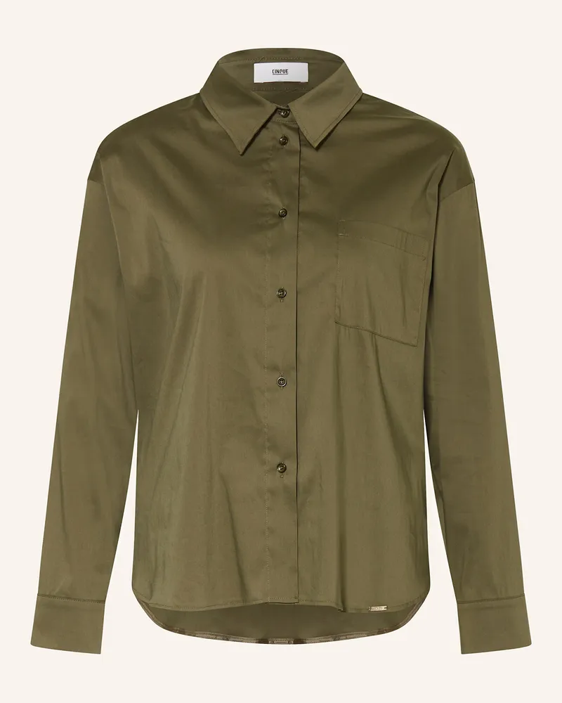 cinque Hemdbluse Citari gruen Oliv