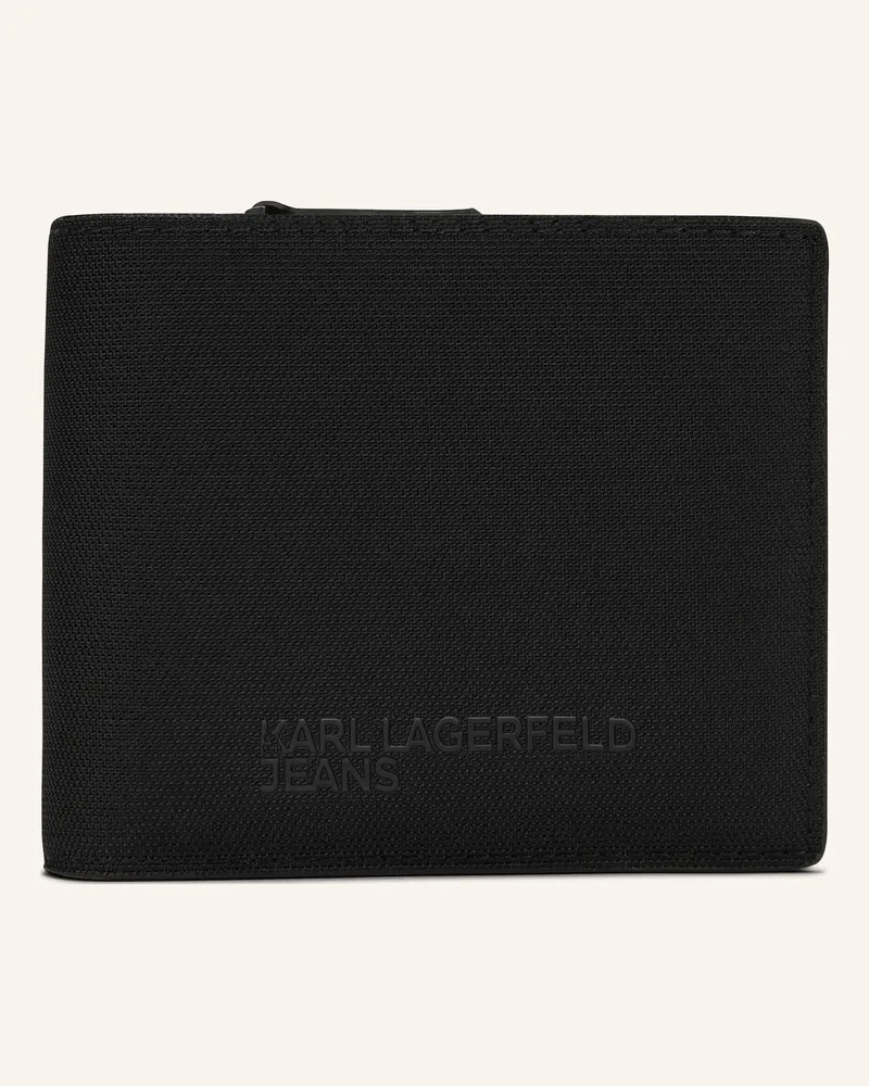 Karl Lagerfeld Geldbörse schwarz Schwarz