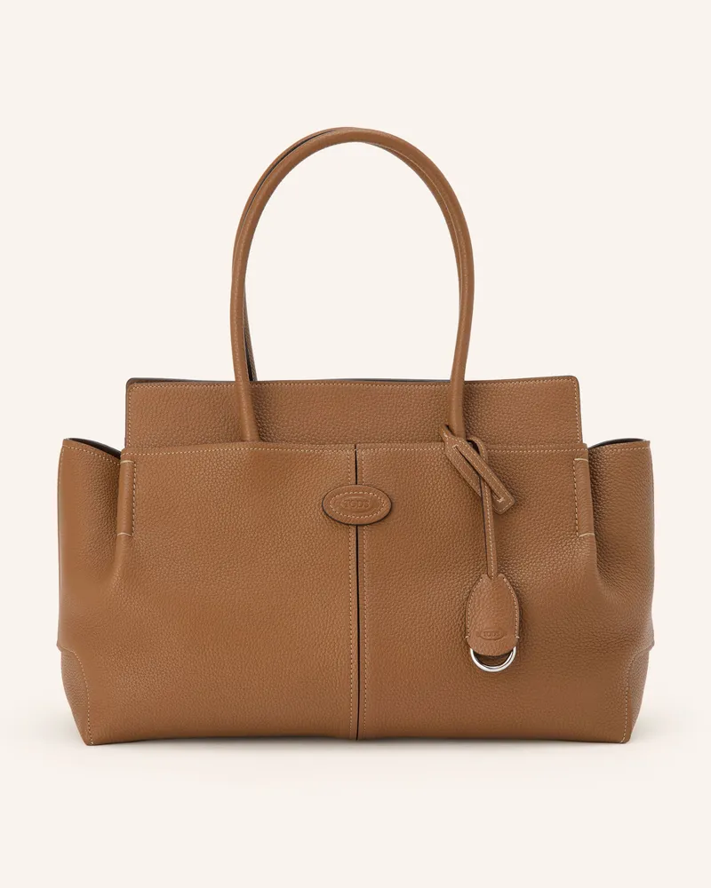 TOD'S Shopper Di Bag Medium braun Cognac