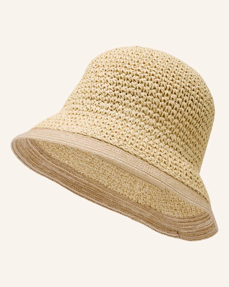 Loevenich Strohhut beige Hellbraun