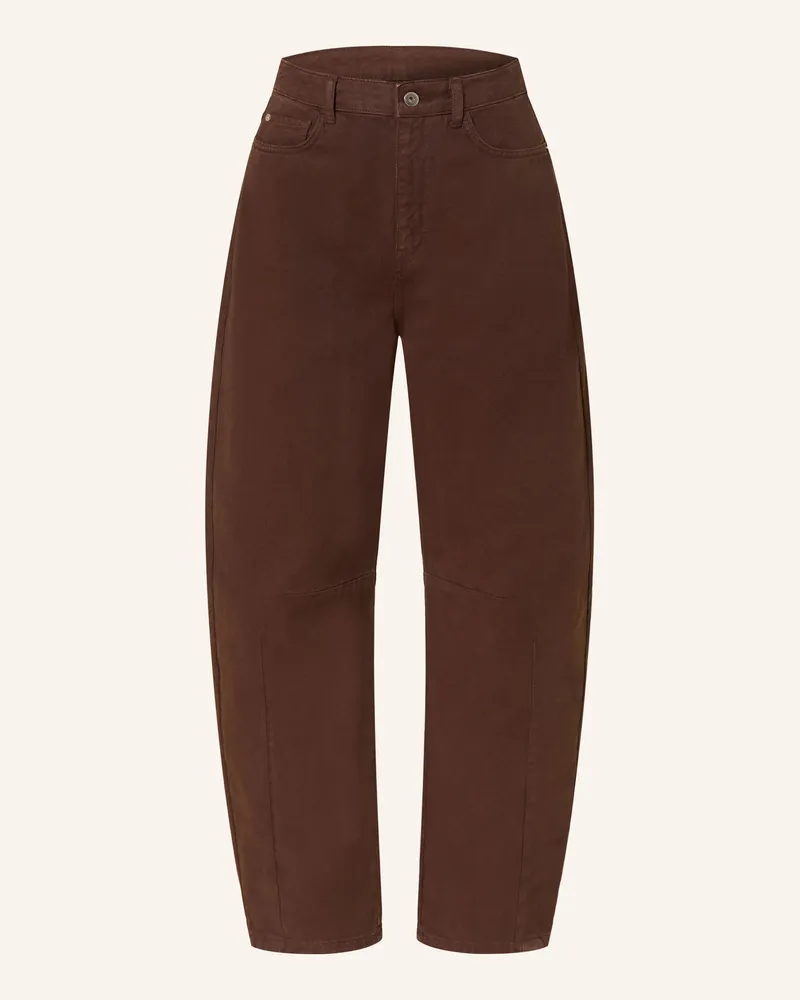 Darling Harbour Barrel Jeans braun Chocolate