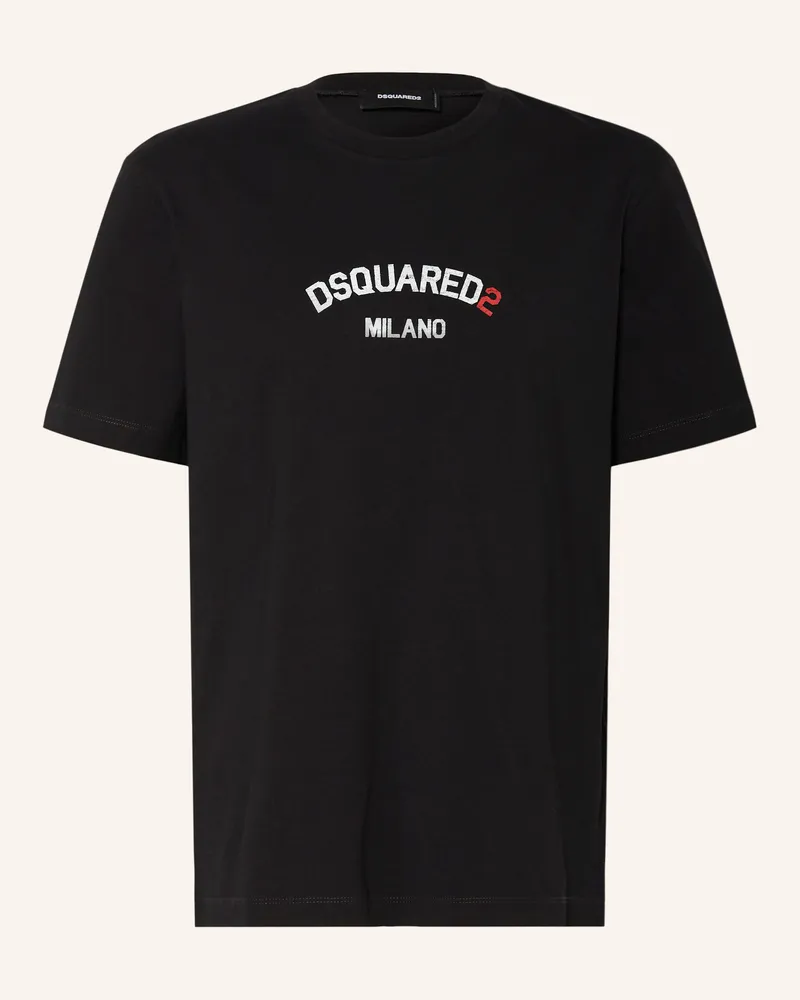 Dsquared2 T-Shirt schwarz Schwarz