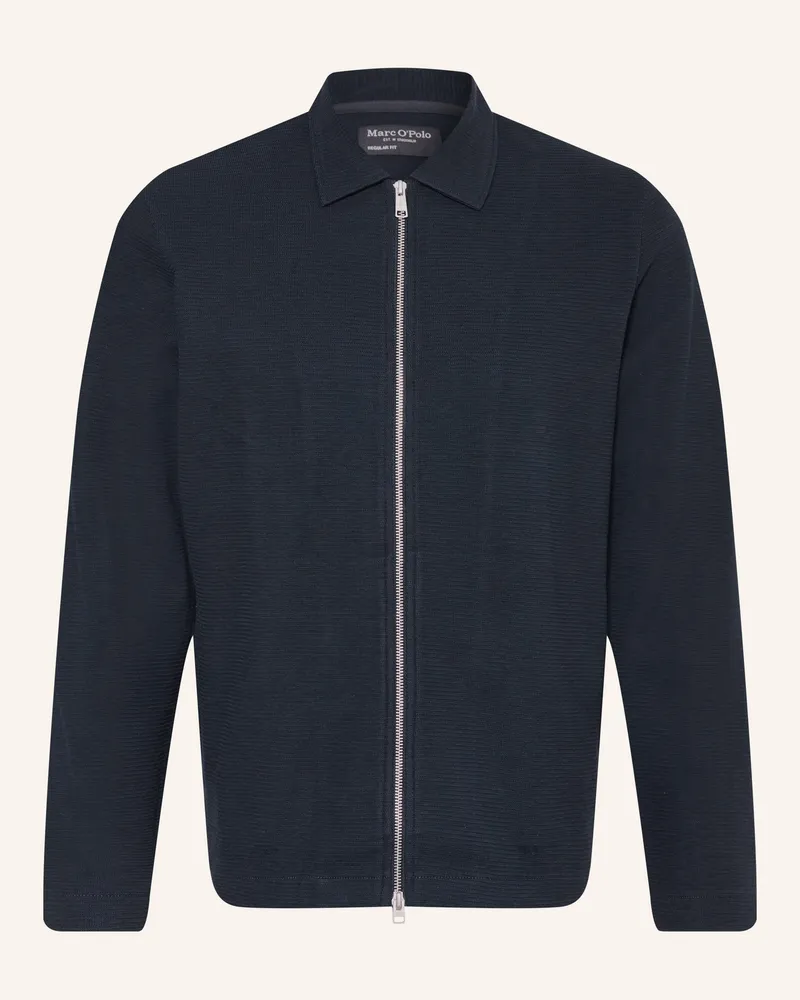 Marc O'Polo Sweatjacke blau Dunkelblau
