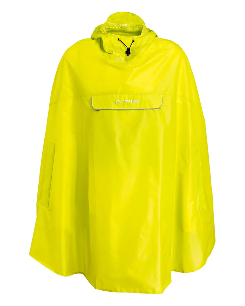 Vaude Regenponcho Valdipino gelb Neongelb