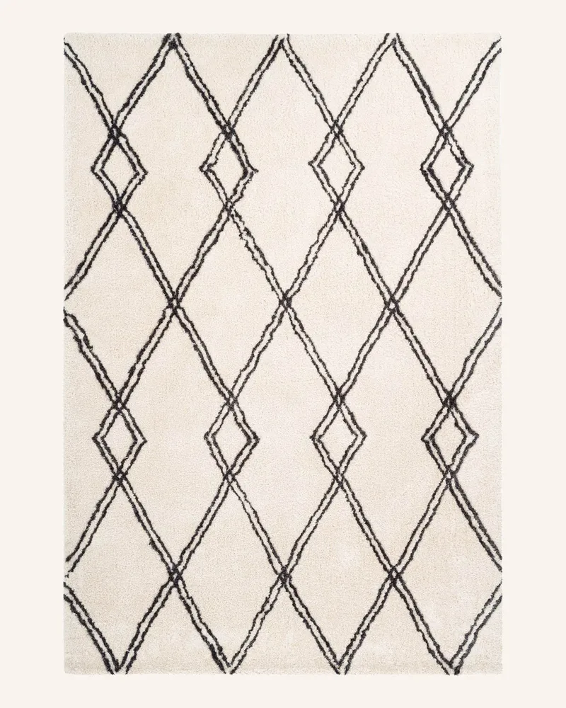 Kayoom Hochflor Teppich ORLANDO 125 Creme