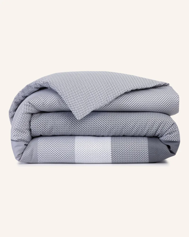 HUGO BOSS Bettwäsche Set Logan grau Schwarz