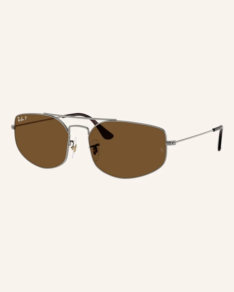 Ray Ban Sonnenbrille rb3845 silber 004