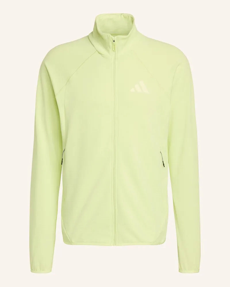 adidas Terrex Xperior Climawarm+ Ventknit Fleecejacke gelb Hellgelb