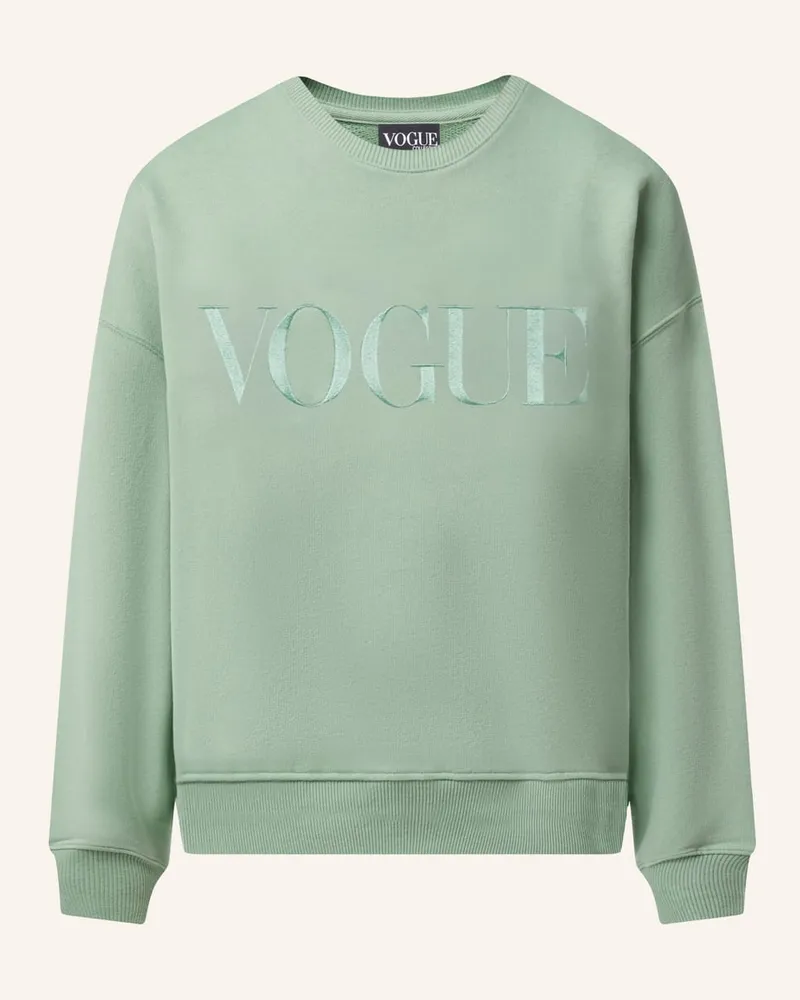 VOGUE Collection Sweatshirt Gruen