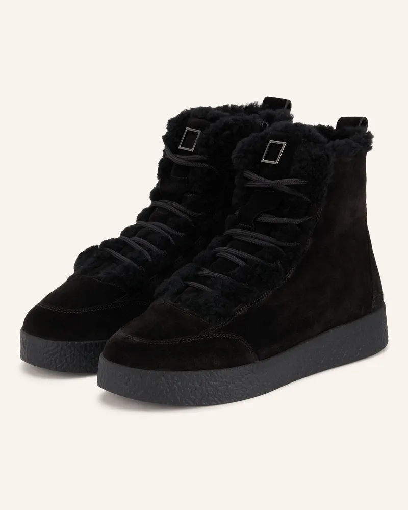 Högl Schnürboots schwarz Schwarz
