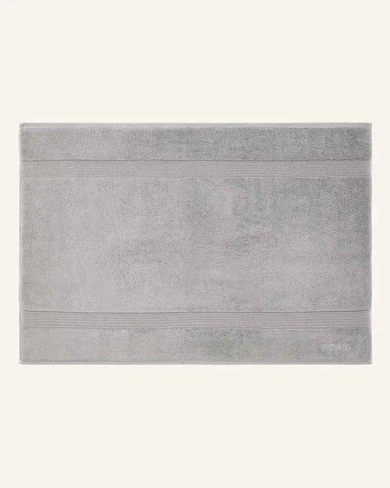 HUGO BOSS Badematte LOFT Silber