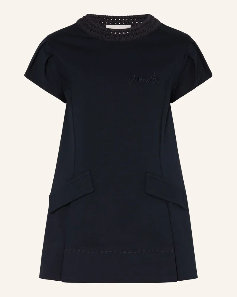 Moncler Jerseykleid blau Dunkelblau