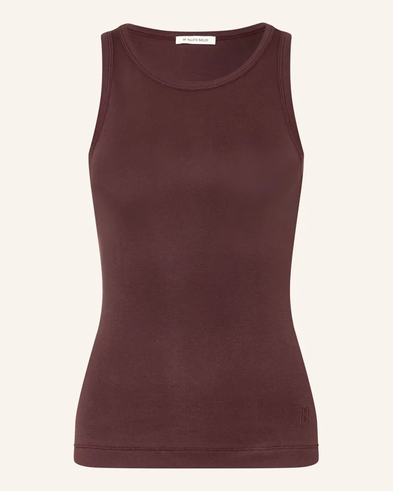 By Malene Birger Top Mani braun Dunkellila