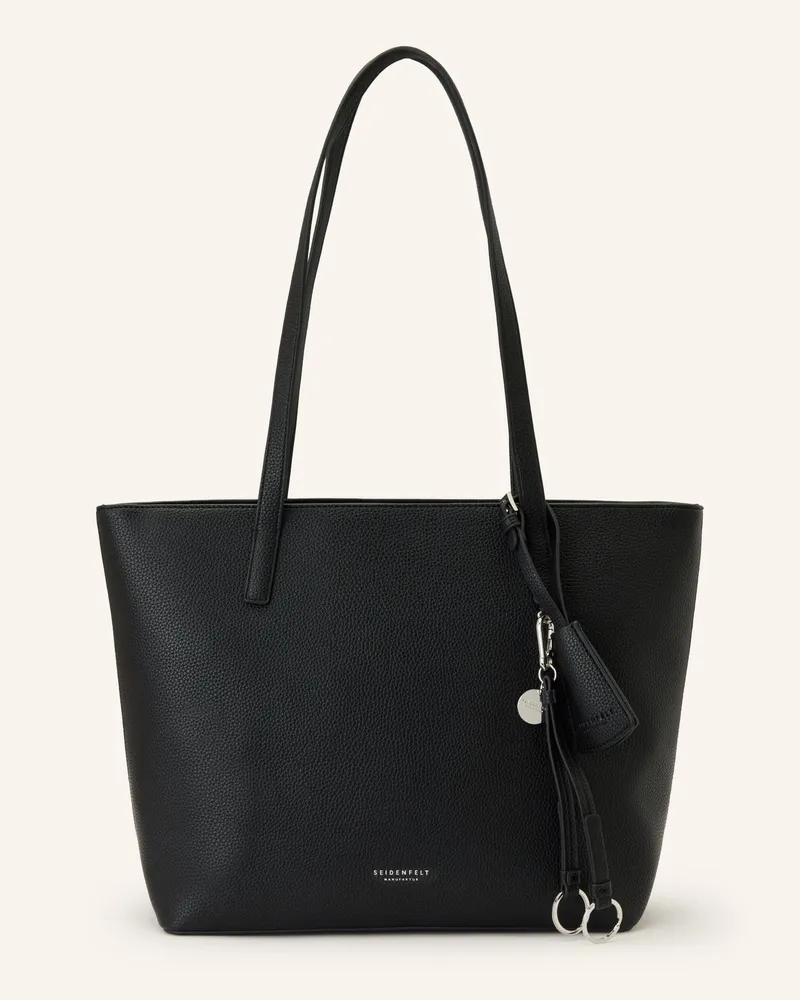 SEIDENFELT Shopper Lohja schwarz Schwarz