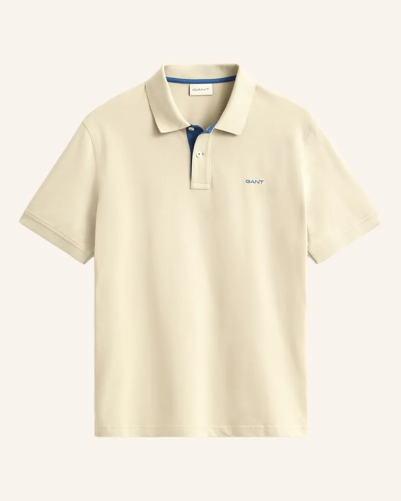 Gant Piqué-Poloshirt Beige
