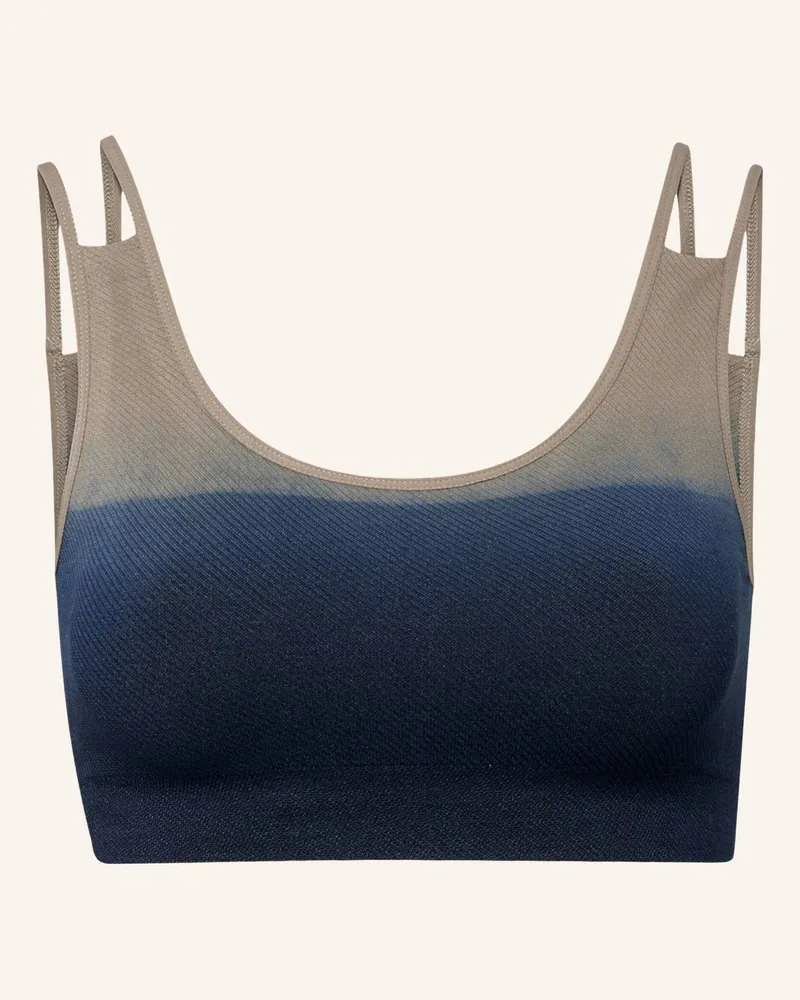 ITEM m6 Shape-Top Soft Ribbed beige Blau
