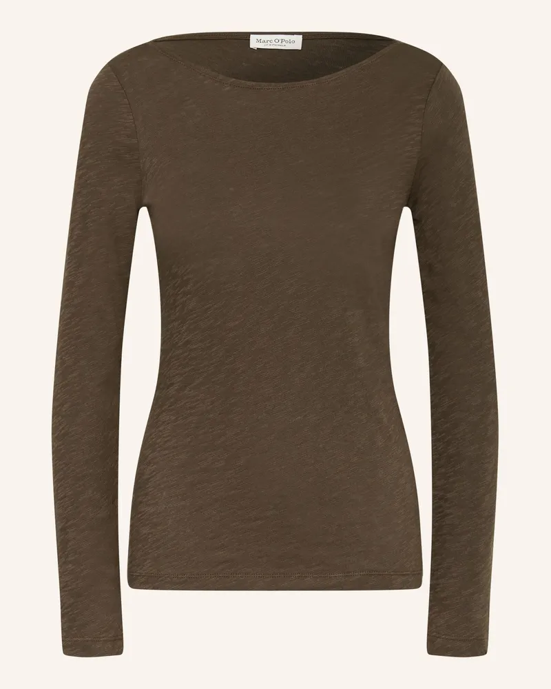Marc O'Polo Longsleeve gruen Khaki