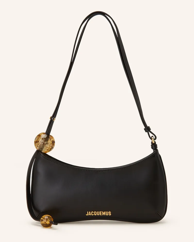 Jacquemus Handtasche Le Bisou Perle schwarz Schwarz