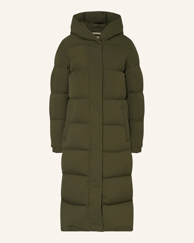Woolrich Daunenmantel Oliv