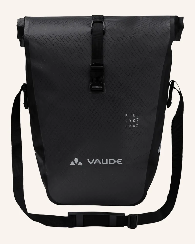 Vaude Fahrradtasche Aqua Back Single (Rec) schwarz Schwarz