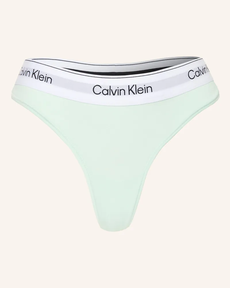 Calvin Klein String ICON COTTON MODAL Mint