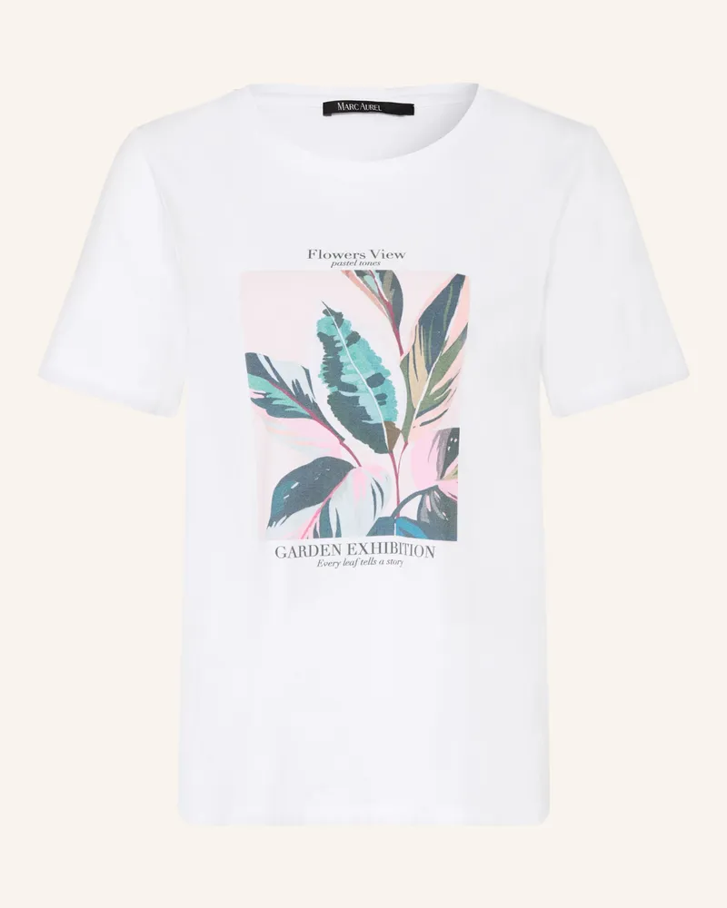 MARC AUREL T-Shirt weiss Weiss