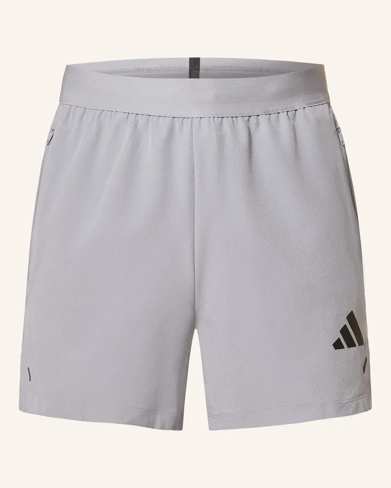 adidas Trainingsshorts Power 3-Stripes grau Helllila