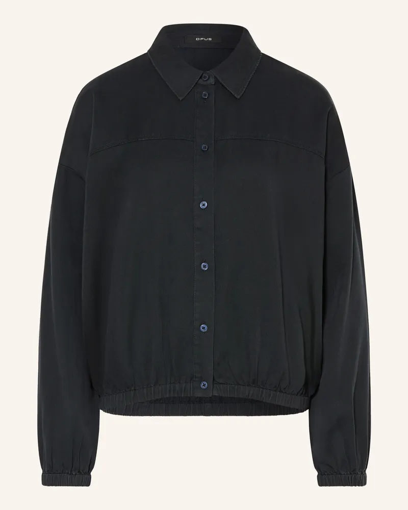 OPUS Overjacket Fynamo blau Schwarz