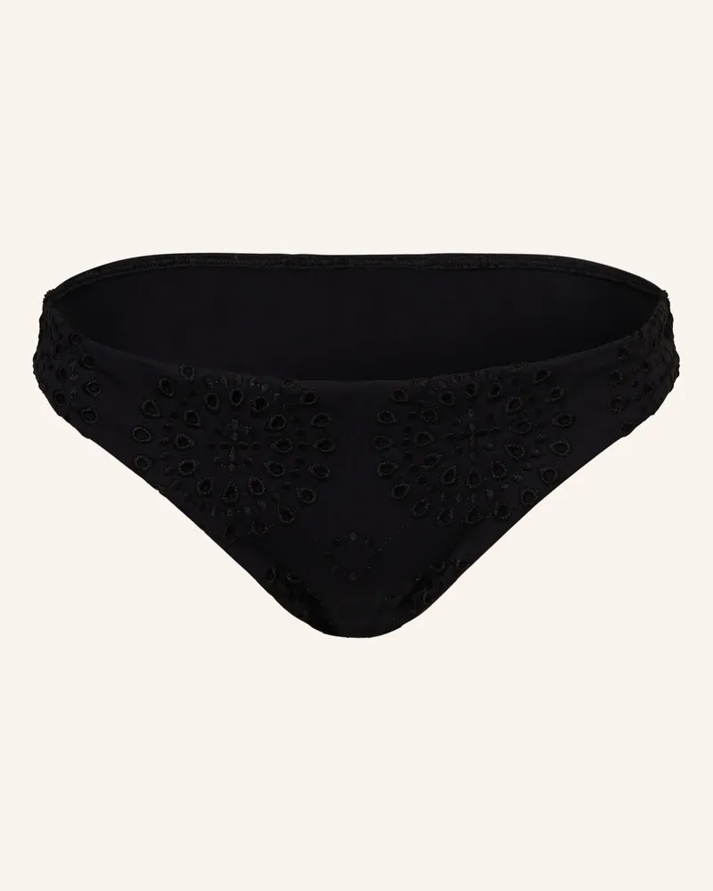 Seafolly Australia Basic-Bikini-Hose Lulu schwarz Schwarz