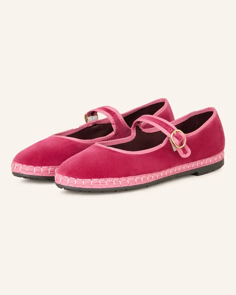 FLABELUS Ballerinas Frances rot Fuchsia