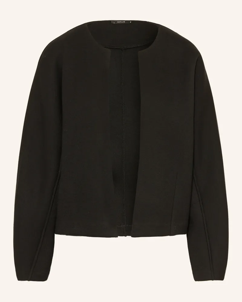 OPUS Sweathülle Gemuri schwarz Schwarz