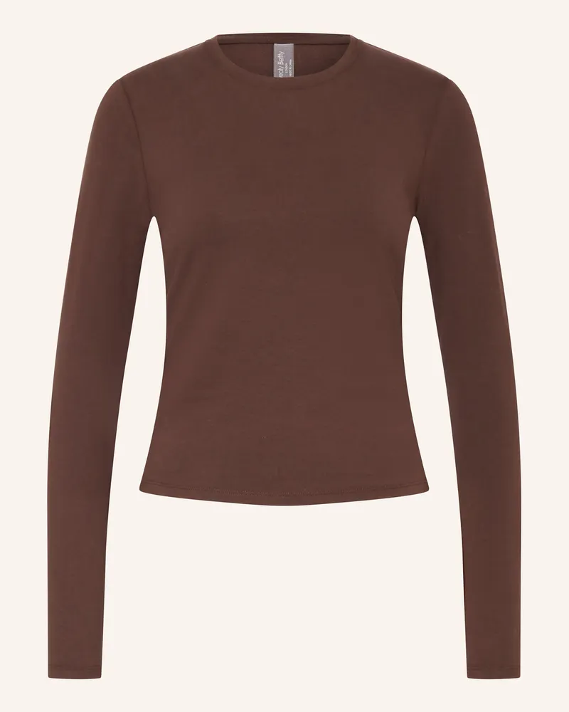 Sweaty Betty Longsleeve Essential Sculpt braun Dunkelbraun