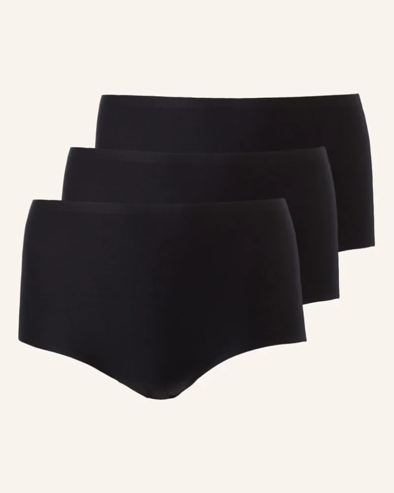 Chantelle 3er-Pack Taillenslip Softstretch schwarz Schwarz
