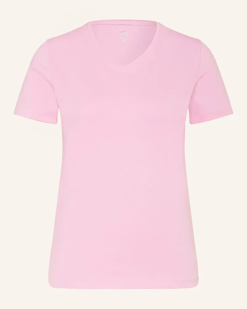 Boviva T-Shirt mit Schmucksteinen Rosa