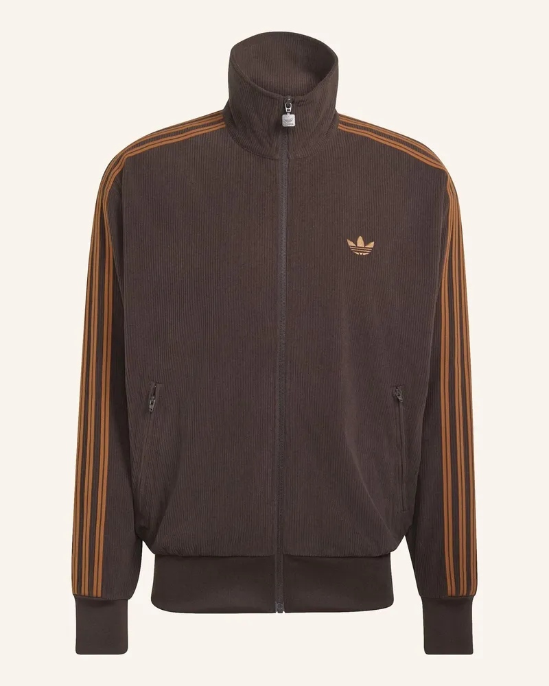 adidas Firebird Corduroy Original Jacke braun Braun
