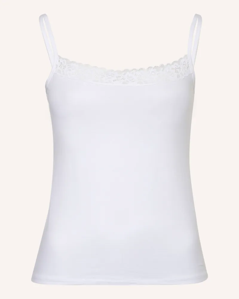 Calida Top NATURAL COMFORT LACE Weiss