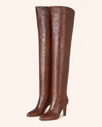 Chloé Overknee-Stiefel EVE - 25E Sooty Brown Braun