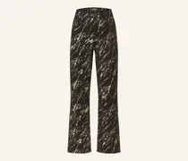 Straight Jeans schwarz