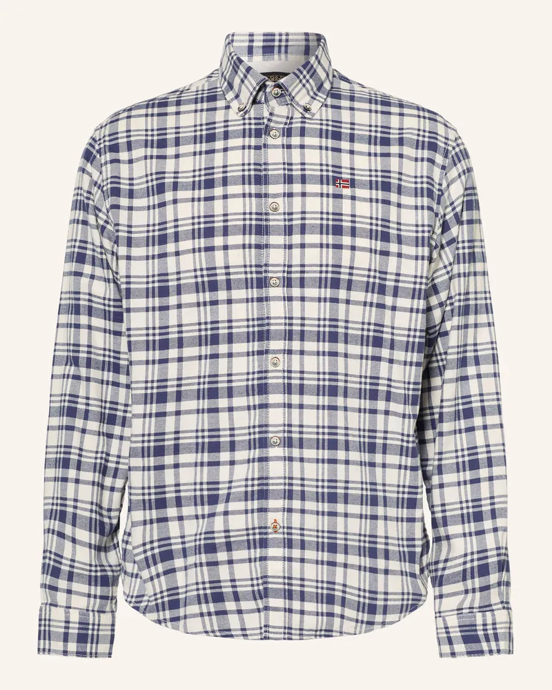 Napapijri Hemd G-Trekking Relaxed Fit blau Dunkelblau