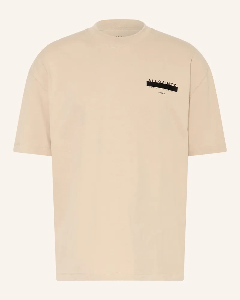 AllSaints T-Shirt Redact braun Hellbraun