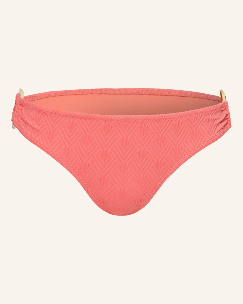 watercult Basic-Bikini-Hose ISLAND NOSTALGIA Hellrot