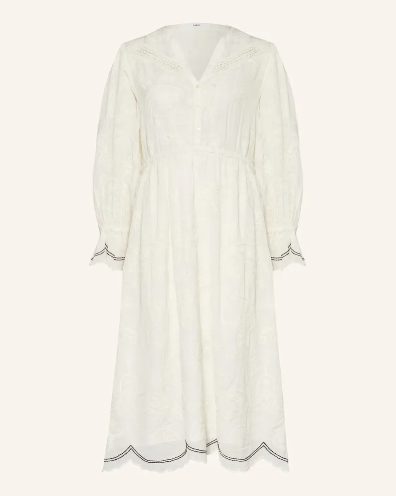 ba&sh Kleid Prisco weiss Ecru