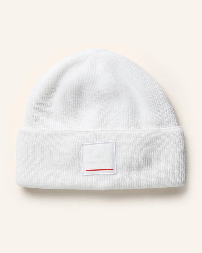 Bogner Fire & Ice Mütze Tarek weiss Weiss