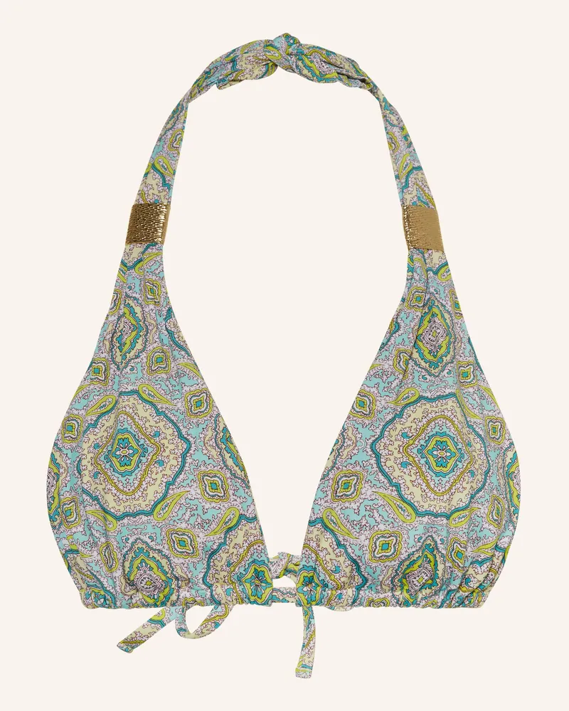 Heidi Klein Neckholder-Bikini-Top Hacienda gelb Mint
