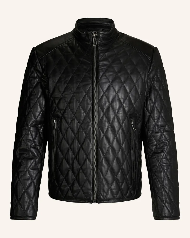 JOOP! Lederjacke Schwarz